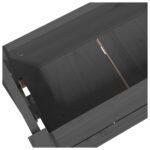 vidaXL Kvetináč sivý 77x25x66 cm borovicový masív – Obrázok 7