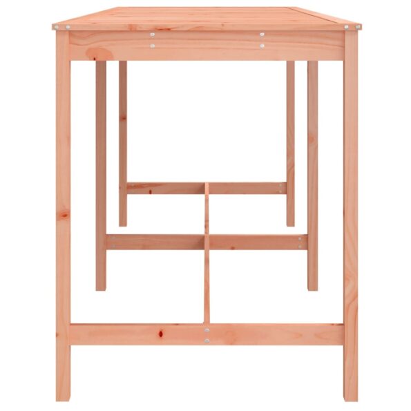 vidaXL Záhradný stolík 203,5x90x110 cm masívny Douglas – Obrázok 5