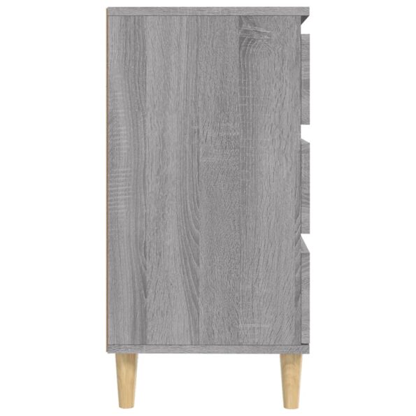 vidaXL Komoda sivý dub sonoma 60x35x70 cm spracované drevo – Obrázok 8