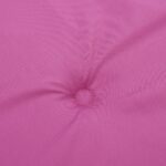 vidaXL Podložka na záhradnú lavičku ružová 150x50x4 cm látka – Obrázok 5