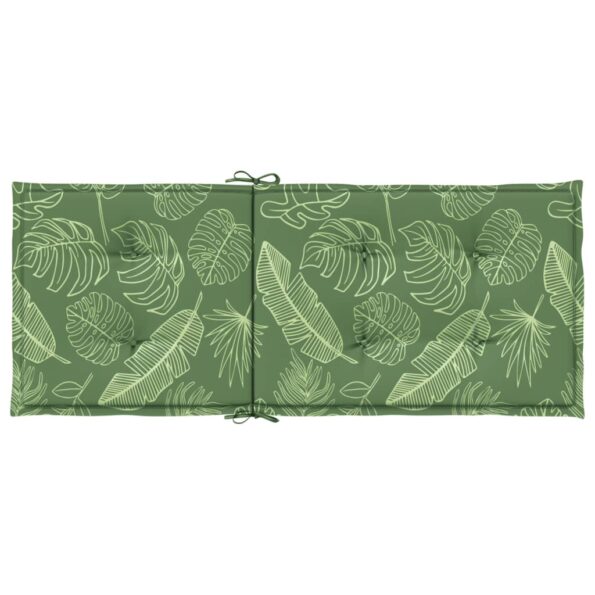 vidaXL Vankúše na vysoké stoličky 4 ks vzor listov látka – Obrázok 6