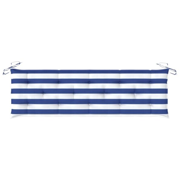 VXL8720845711443_g_en_hd_2.jpg vidaXL Podložky na záhradnú lavičku 2 ks, modro biele, oxfordská látka – Obrázok 4
