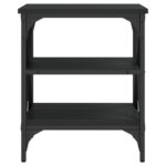 vidaXL Bočné stolíky 2 ks čierne 40x42x50 cm spracované drevo – Obrázok 6