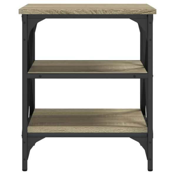 vidaXL Bočné stolíky 2 ks dub sonoma 40x42x50 spracované drevo – Obrázok 6
