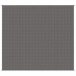 vidaXL Záťažová prikrývka šedá 200x220 cm 13 kg látka – Obrázok 2