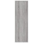 vidaXL Knižnica/komoda sivá sonoma 50x25x80 cm spracované drevo – Obrázok 7