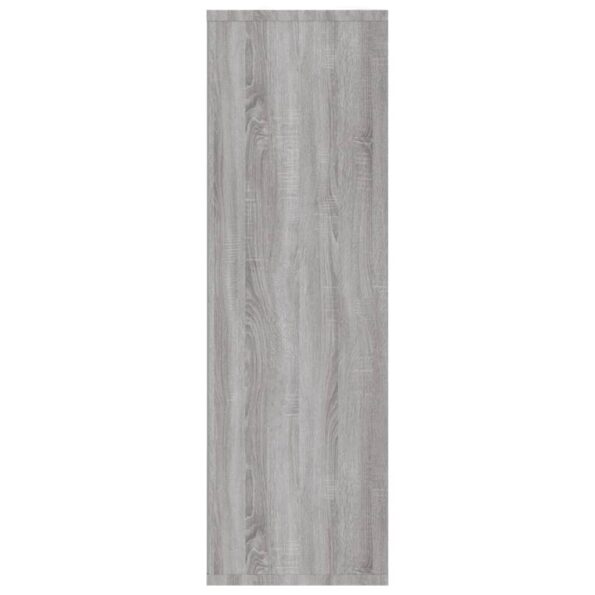 vidaXL Knižnica/komoda sivá sonoma 50x25x80 cm spracované drevo – Obrázok 7