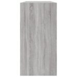 vidaXL Knižnica/komoda sivá sonoma 50x25x80 cm spracované drevo – Obrázok 10