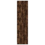 vidaXL Šatník dymový dub 100x50x200 cm spracované drevo – Obrázok 6