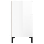 vidaXL Komoda vysoký lesk biela 60x35x70 cm spracované drevo – Obrázok 7