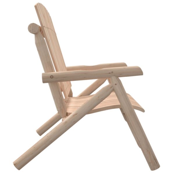 vidaXL 2-miestna záhradná lavica 119x85x98 cm masívny smrek – Obrázok 4