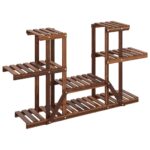 vidaXL Stojan na kvetiny 110x25x73 cm masívna jedľa – Obrázok 2