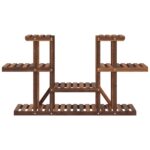 vidaXL Stojan na kvetiny 110x25x73 cm masívna jedľa – Obrázok 5