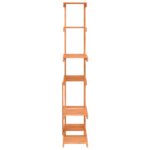 vidaXL Stojan na kvetiny 75x25x140,5 cm masívna jedľa – Obrázok 5