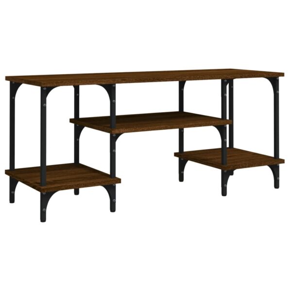 vidaXL TV skrinka hnedý dub 102x35x45,5 cm kompozitné drevo – Obrázok 2