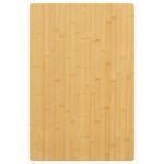 vidaXL Stolová doska 40x60x4 cm bambus