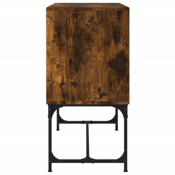 vidaXL Komoda dymový dub 100x40x79,5 cm kompozitné drevo – Obrázok 7