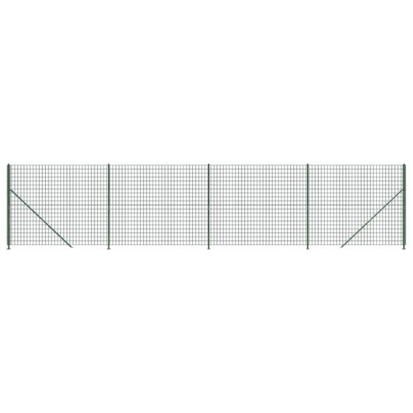 VXL8720845779054_a_en_hd_1.jpg vidaXL Drôtený plot s prírubou zelený 1,6x10 m – Obrázok 2