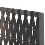 vidaXL Záhradné stoličky s vankúšmi 2 ks hnedé 54x61x83 cm polyratan – Obrázok 7