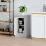 vidaXL Komoda sivý dub sonoma 37,5x35,5x67,5 cm kompozitné drevo – Obrázok 3