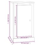 vidaXL Komoda sivý dub sonoma 37,5x35,5x67,5 cm kompozitné drevo – Obrázok 11
