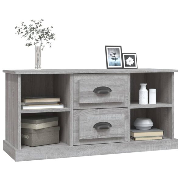 VXL8720845791681_g_en_hd_2.jpg vidaXL TV skrinka sivý dub sonoma 99,5x35,5x48 cm kompozitné drevo – Obrázok 4