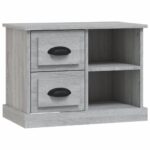 vidaXL Nočný stolík sivý sonoma 60x35,5x45 cm – Obrázok 2