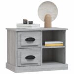 vidaXL Nočný stolík sivý sonoma 60x35,5x45 cm – Obrázok 4