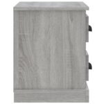 vidaXL Nočný stolík sivý sonoma 60x35,5x45 cm – Obrázok 8