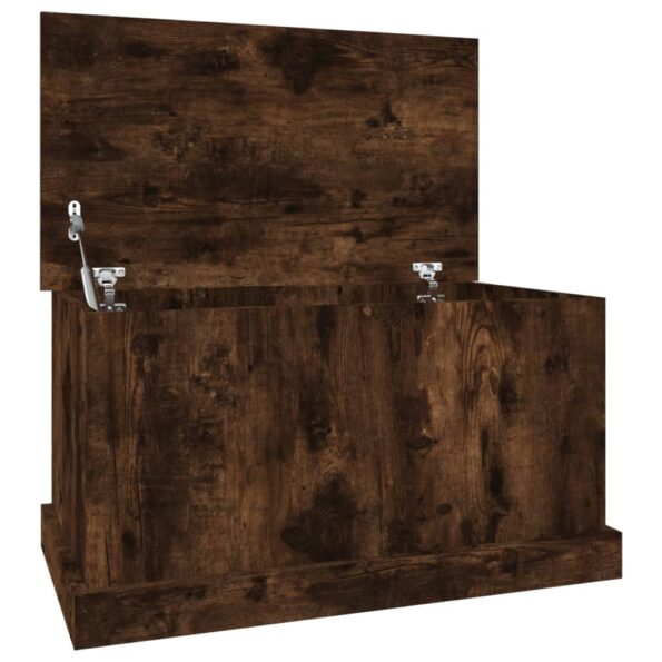 vidaXL Úložný box dymový dub 70x40x38 cm spracované drevo – Obrázok 2