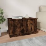 vidaXL Úložný box dymový dub 70x40x38 cm spracované drevo – Obrázok 3