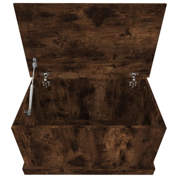 vidaXL Úložný box dymový dub 70x40x38 cm spracované drevo – Obrázok 8