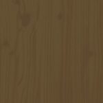 vidaXL Záhradná podnožka medová 120x80 cm masívna borovica – Obrázok 7