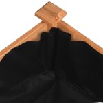 vidaXL Záhr. vyvýšený záhon s vložkou hnedý 240x60x25cm masívna jedľa – Obrázok 6