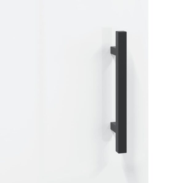 vidaXL Komoda lesklá biela 34,5x34x90 cm spracované drevo – Obrázok 10