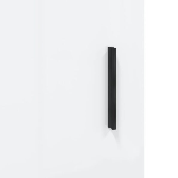 vidaXL Komoda lesklá biela 34,5x34x90 cm spracované drevo – Obrázok 10