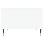 vidaXL Konferenčný stolík biely 55x55x36,5 cm spracované drevo – Obrázok 7