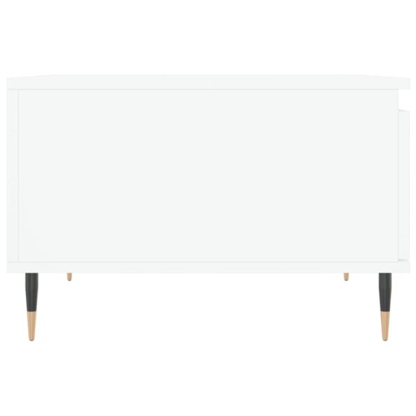 vidaXL Konferenčný stolík biely 55x55x36,5 cm spracované drevo – Obrázok 7