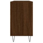 vidaXL Kúpeľňová skrinka hnedý dub 80x33x60 cm kompozitné drevo – Obrázok 7