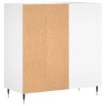 vidaXL Skrinka na platne biela 84,5x38x89 cm kompozitné drevo – Obrázok 6