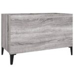 vidaXL Skrinka na platne sivá sonoma 74,5x38x48 cm kompozitné drevo – Obrázok 2