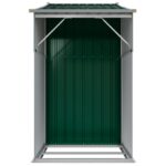 vidaXL Záhradná kôlňa zelená 277x93x179 cm pozinkovaná oceľ – Obrázok 5