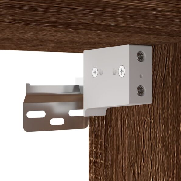 vidaXL Nástenné TV skrinky 2 ks hnedý dub sonoma 57x34,5x40 cm – Obrázok 6