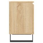 vidaXL Nočné skrinky 2 ks dub sonoma 40x30x50 cm kompozitné drevo – Obrázok 7