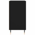 vidaXL Komoda čierna 57x35x70 cm kompozitné drevo – Obrázok 5