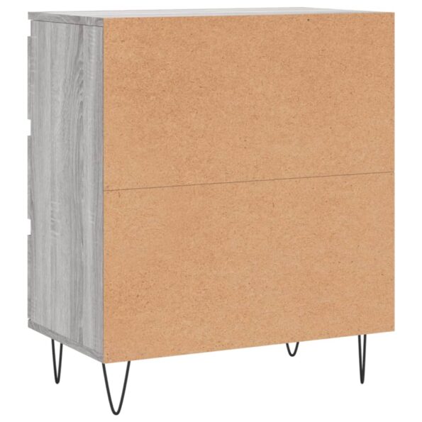 vidaXL Komoda sivý dub sonoma 60x35x70 cm spracované drevo – Obrázok 8