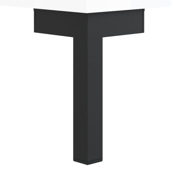 vidaXL Nočné stolíky 2 ks lesklé biele 40x35x47,5 cm kompozitné drevo – Obrázok 11