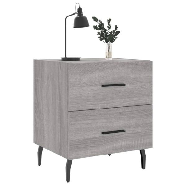VXL8720845909321_g_en_hd_1.jpg vidaXL Nočné stolíky 2 ks sivé sonoma 40x35x47,5 cm kompozitné drevo – Obrázok 3