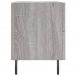 vidaXL Nočné stolíky 2 ks sivé sonoma 40x35x47,5 cm kompozitné drevo – Obrázok 7