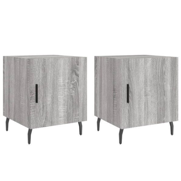 VXL8720845911881_a_en_hd_1.jpg vidaXL Nočné stolíky 2 ks sivý dub sonoma 40x40x50 cm kompozitné drevo – Obrázok 2